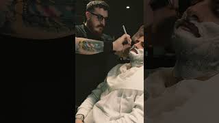 💈ASMR Barber - Shaving beard in a italian barber shop @SypherPK doppelganger?🤔