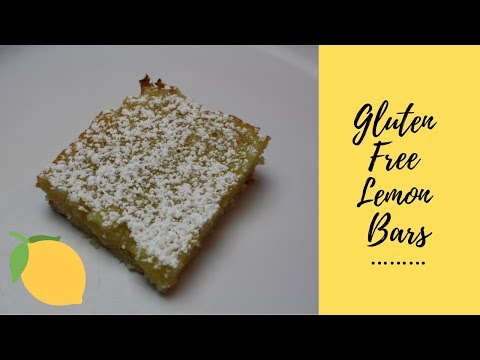 Gluten Free Lemon Bars