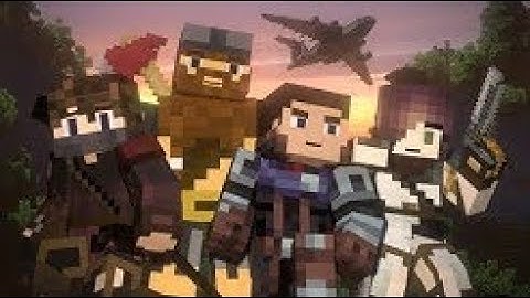 TheFatRat - Infinite power song! Battle royale minecraft animation! READ DESC