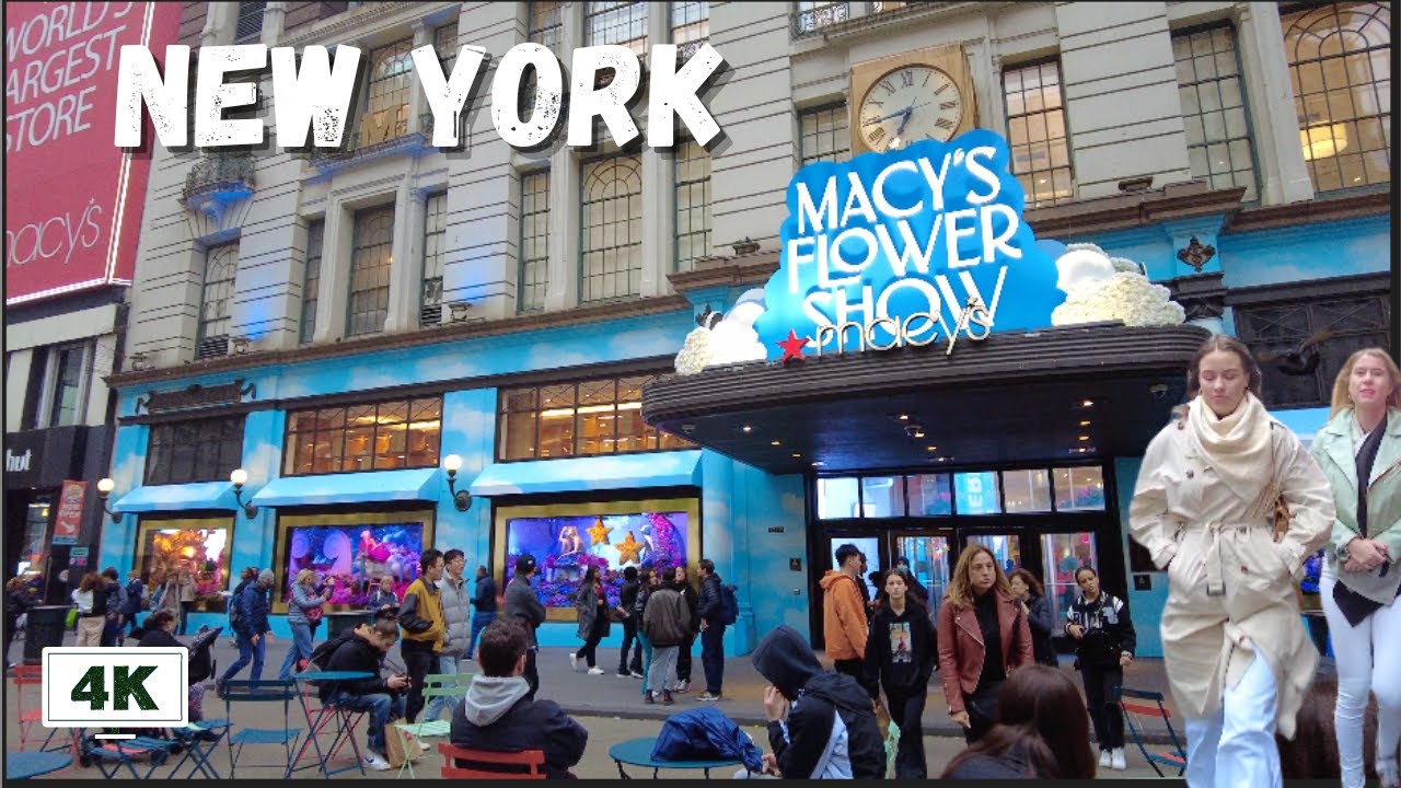 New York, Amerika Serikat | Avenue 6th | Tur Jalan Kaki 4K