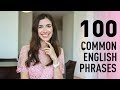 LEARN 100 COMMON PHRASES IN ENGLISH IN 20 MINUTES