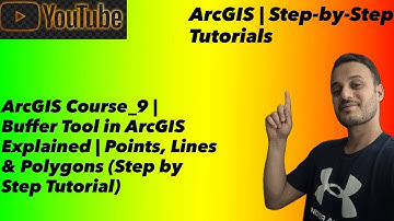 ArcGIS Course_9 | Buffer Tool in ArcGIS Explained | Points, Lines & Polygons (Step by Step Tutorial)