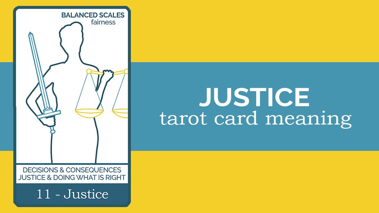 Justice Tarot Card Reading And Meaning YouTube Justice Tarot Card Reading And Meaning YouTube