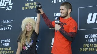 UFC 219: Open Workout Highlights