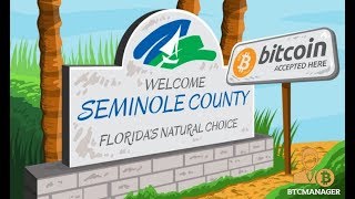 Seminole County, Florida to accept CRYPTO for TAX PAYMENTS!