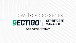 How to add administrators in SCM