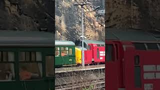 Caroline and class 37 418 arriving at Liverpool Lime St doing testing #liverpoolcentral #train