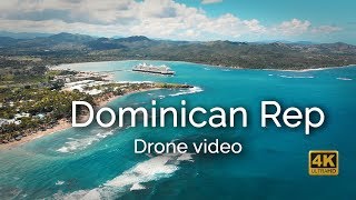 Puerto Plata  Dominican Rep  Aerial Drone 4k Video