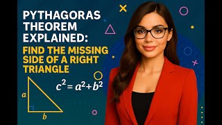 Pythagorean Theorem Explained c² = a² + b² Find the Missing Side of a Right Triangle  Limitless Math