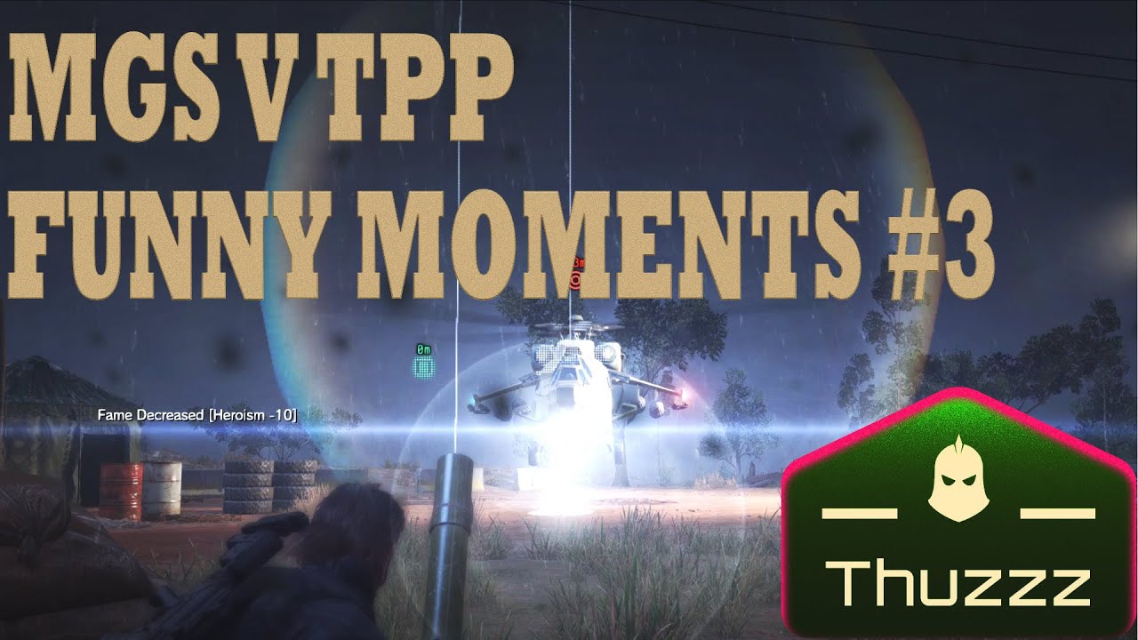 MGS V The Real Pain | Metal Gear Solid V Funny Moments #3