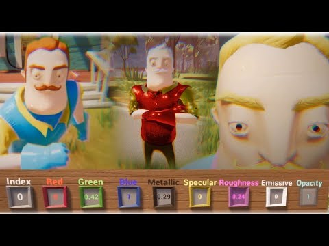 hello neighbor  neighbor color customization