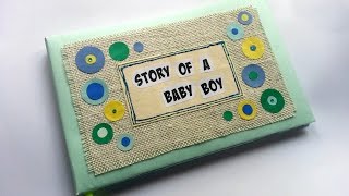 homemade baby book