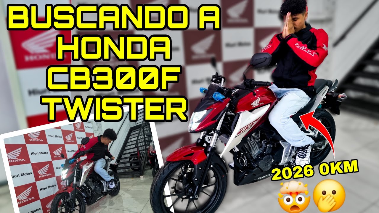 BUSCANDO CB300F TWISTER 0KM na Honda - REALIZEI MEU SONHO