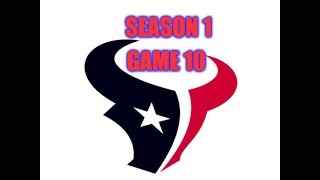 Madden 2003 Texans Franchise - Week 11 vs Jacksonville Jaguars