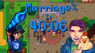 Stardew Valley Speedruns | Marriage% (Shane) Glitchless in 40:06
Decent run utilizing a new mixed seed idea with the billboard yolo route. Failed to achieve the first sub 40 due to poor fall rain but I will continue the grind until I get it!
Find me here:
Twitch - https://www.twitch.tv/thehaboo
Twitter - https://twitter.com/TheHaboo
Discord - https://discord.gg/54na9fp
#stardewvalley #speedrun #TheHaboo Stardew Valley Speedruns | Marriage% (Shane) Glitchless in 40:06
