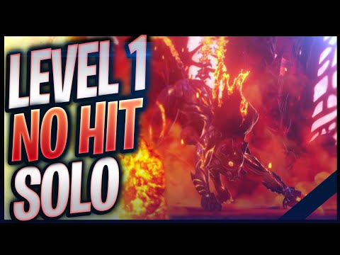 【Code Vein】LEVEL 1 SOLO NO HIT NO DAMAGE | Boss: Successor of the Claw