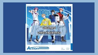 VOLTACTION  ヴォルタクション CHECKMATE LYRICS VIDEO [ROM/KAN/EN]