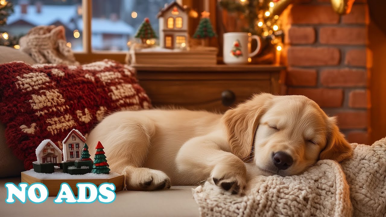 Calming Music for Dogs 🎅 Music to Help Dogs Feel Happy 🎤 Gentle Sounds 🎶 Healing Pet Sounds | NO ADS