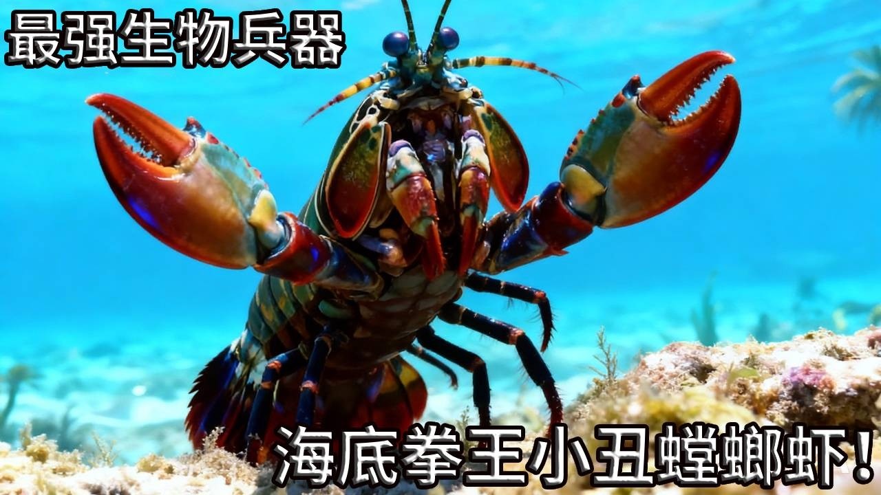 最强生物兵器登场！海底最不能惹的 “彩虹杀手”，连鲨鱼都要让它三分。结局竟然这么草率？【奇奇de海洋】