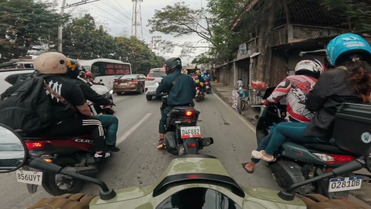 Vespa | Sarap mag motor, biglang inulan | s125