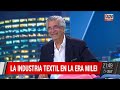 🔵 La industria textil en la era de Javier Milei