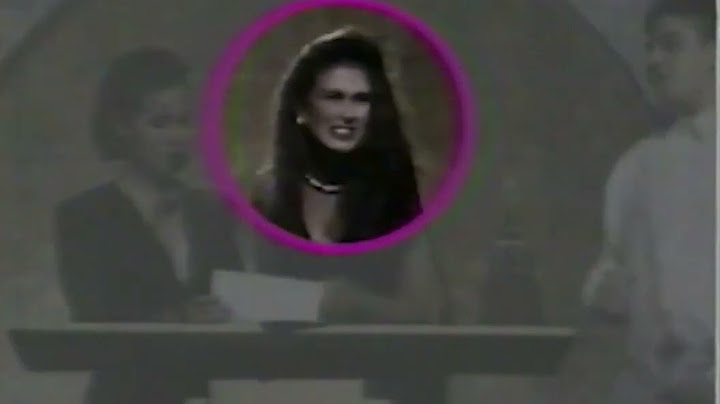 THROWBACK: Viveka Babajee reads aloud "wrong" winner at the 1994 Manila Film Festival awards night