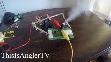 This is what happens when you reverse polarity on an electrolytic capacitor