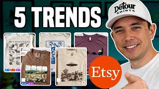 I Found 5 Winning Etsy T-Shirt Styles (Steal These AI Prompts)