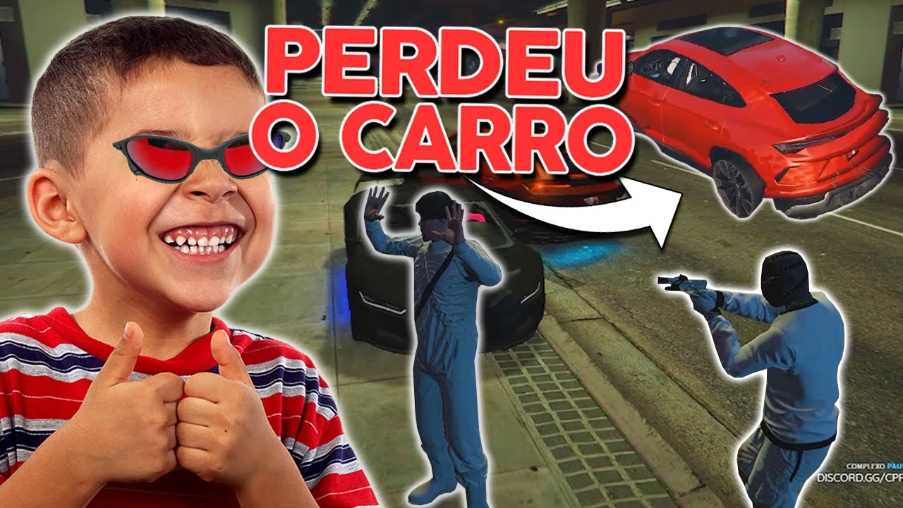 ROUB3I OS LADR0ES no GTA RP 2 😂 CRIANÇA IRRITANTE (Paulinho o LOKO)
