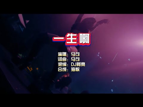 马句《一生啊》DJ阿亮 VinaHouse Mix KTV 导唱字幕 （备有伴奏视频）