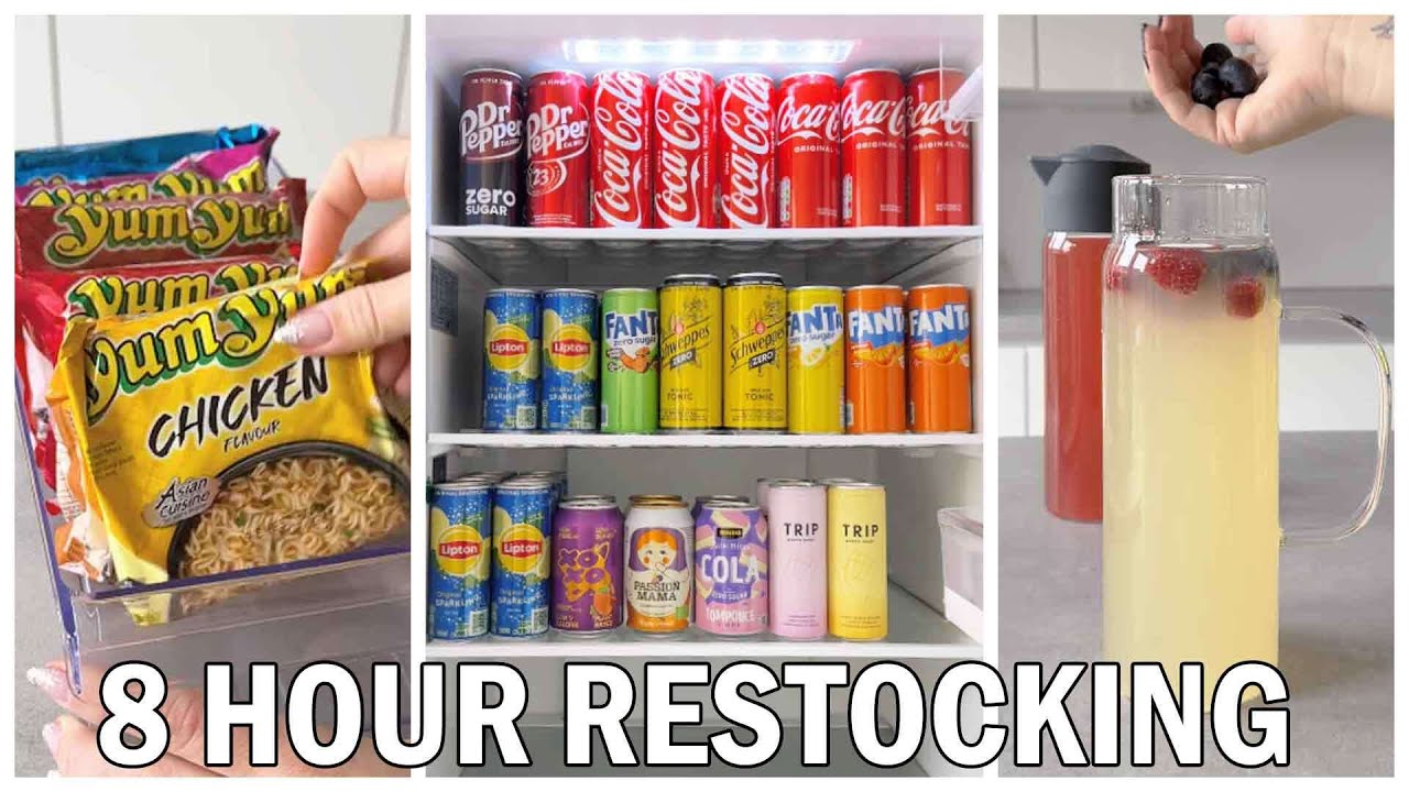 8 Hour Restocking ASMR Videos To Fall Asleep To