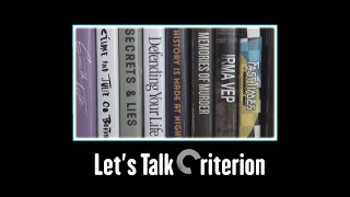 Let's Talk Criterion - September releases - THE CRITERION COLLECTION