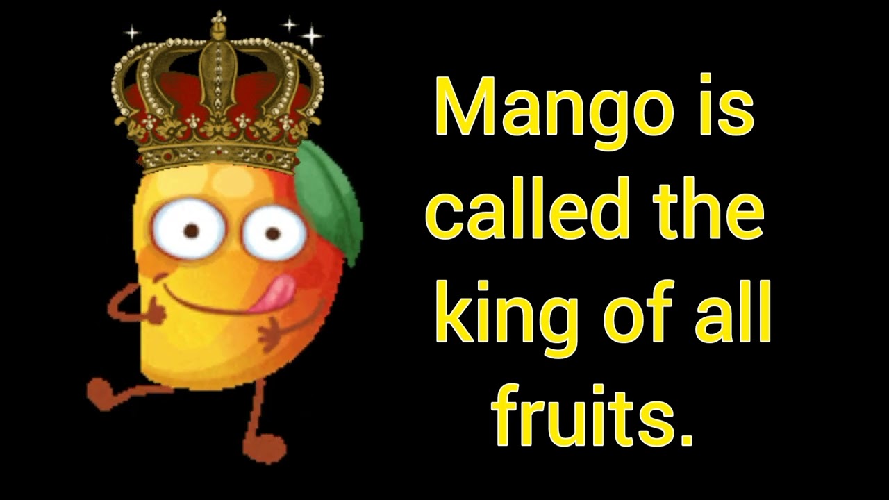 My Favourite Fruit Mango 5 Lines Essay in English