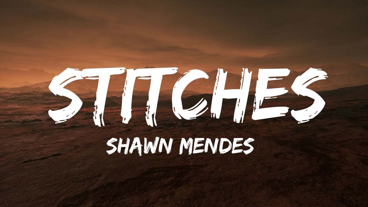 Shawn Mendes - Stitches (Lyrics) | Justin Bieber, Cartoon,...