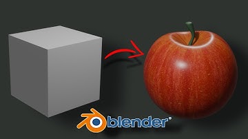 How to make an apple in Blender 4.1