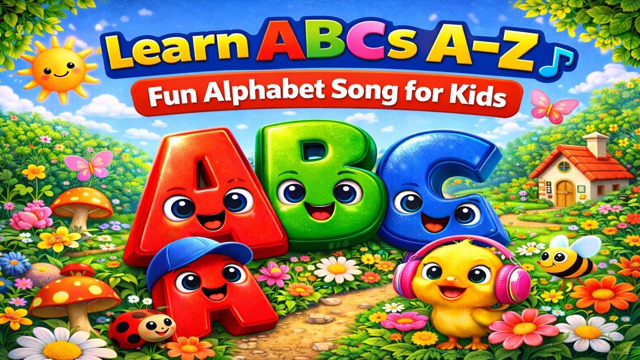 Learn ABCs A–Z | Fun Alphabet Song for Kids - YouTube