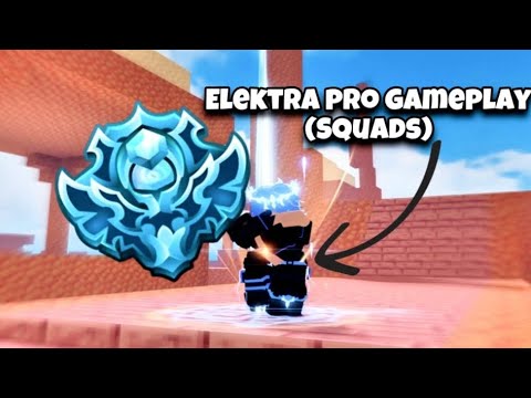 Breaking Beds As Elektra In Roblox Bedwars (Squads) - YouTube
