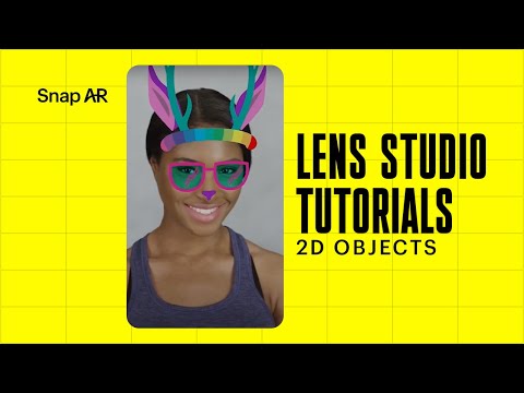 2Dオブジェクト:Snapchatの顔に画像を添付する
