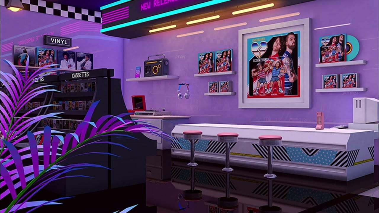 THE RECORD STORE // (VAPORWAVE MIX) YouTube