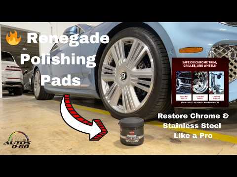 🔥 Renegade Pipe Dream-Infused Polishing Pads Review | Restore Chrome & Stainless Steel Like a Pro