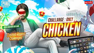 PUBG MOBILE LIVE CUSTOM ROOMS CHALLENGES &amp; UC GIVEAWAYS #maxgujjaryt #pubgmobile #live