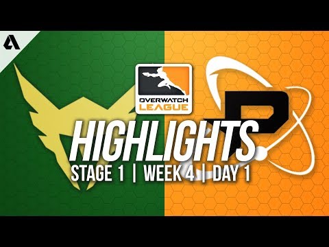 Los Angeles Valiant vs Philadelphia Fusion | Overwatch League Highlights OWL Week 4 Day 1