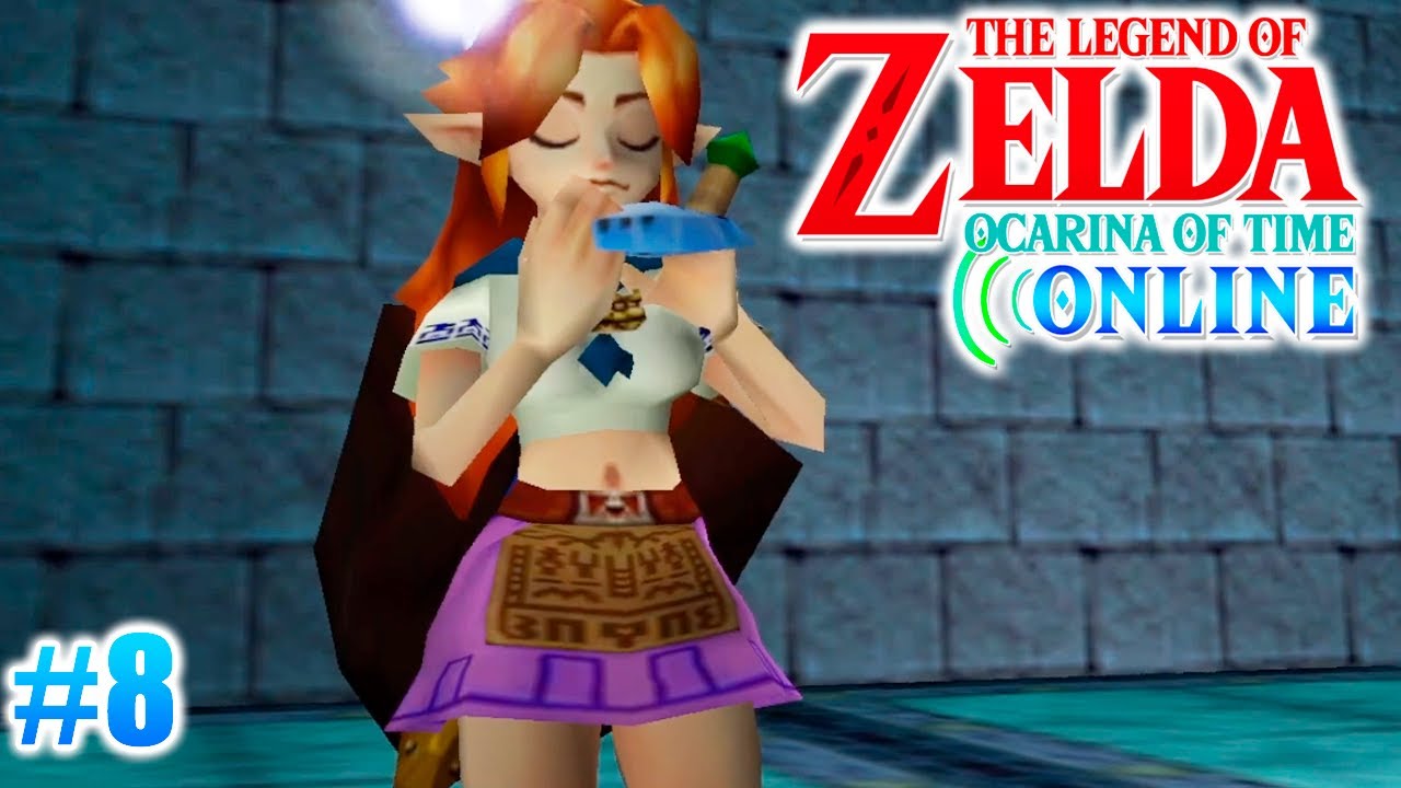 Jugando ZELDA OCARINA OF TIME ONLINE MULTIPLAYER #11