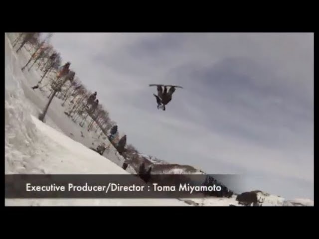 2011 12 koji's snowboard movie　検：スノーボードスロープスタイル キッカー ジブグラトリ石打丸山パーク720 960 1080バックフリップ