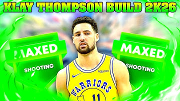 Klay Thompson Build 2k26!!! Best 2 Way Sharpshooter Build for NBA 2k26 Next Gen!!! Klay Build 2k26!!