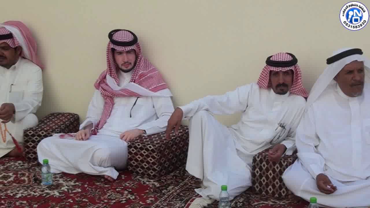 زيارة شعراء العرضة للشاعر سعيد بن هضبان الحارثي