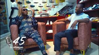 Doudou Copa répond aux questions de Homany Akanati Têtu. Émission 45 Chronique Musicale. #congo