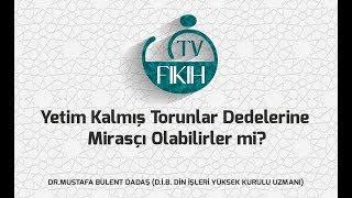Yetim Kalmış Torunlar Dedelerine Mirasçı Olabilirler Mi ? - Mustafa Bülent Dadaş