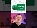 Sorting Data in Microsoft Excel (Quick & Easy)