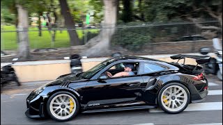 Gmk Driving His New Porsche Gt2 Rs At The Fairmont In Monaco